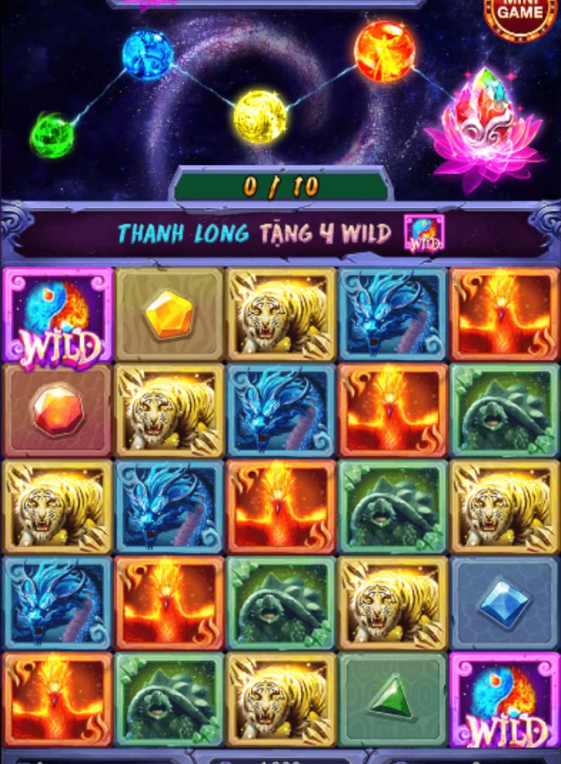 Slot Game Tứ Thần Thú – Phiêu Lưu Cùng Tứ Đại Linh Thú Huyền Thoại 2 Giới Thiệu Về Slot Game Tứ Thần Thú